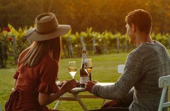 Spicers Vineyard Estate - Hunter Valley - Udsigt til vinmarker