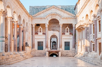 Diocletians Palads i Split, Dalmatien i Kroatien