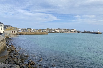 Kystbyen St. Ives i Cornwall - England