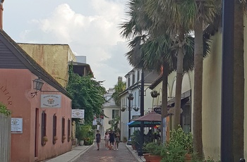 Den gamle bydel i St. Augustine, Florida