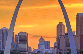 Gateway Arch i St. Louis, Missouri i USA