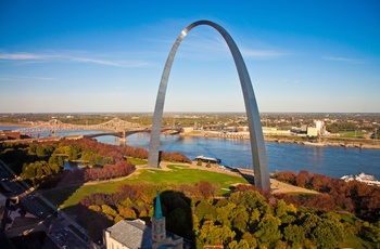 Gateway Arch i St. Louis, Missouri i USA