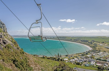 Stolelift til toppen af The Nut ved kystbyen Stanley på Tasmanien