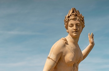 Statue på Biltmore Estate, Asheville, North Carolina - USA