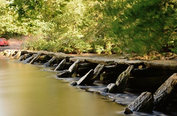 Stenbro i Exmoor National Park - England