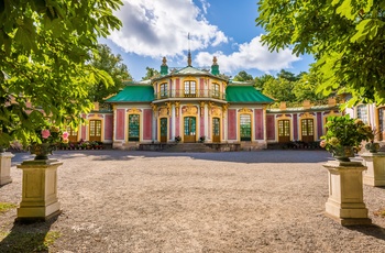 Kinesisk pavillion ved Drottningholm Slot tæt på Stockholm, Sverige