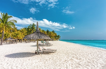 Stranden Le Morne Beach i Mauritius