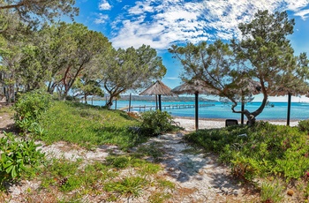 Stranden Santa Giulia på Korsika, Frankrig