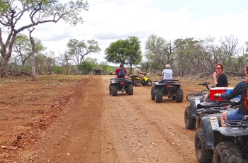 ATV-tur med Mpala Lodge i Sydafrika