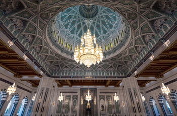 Sultan Qaboos Grand Mosque i Muscat - Oman