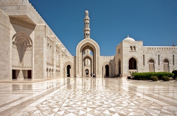 Sultan Qaboos Grand Mosque i Muscat - Oman