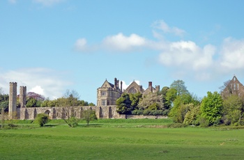 Det gamle kloster Battle Abbey i Sussex, England