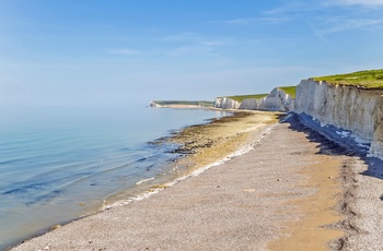 White Cliffs of Dover i Sussex, England