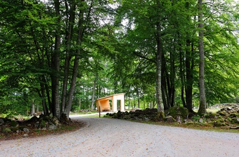 Åsnens nationalpark og sø i Småland, Sverige