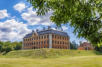 Christinehof slottet i Skåne, det sydlige Sverige