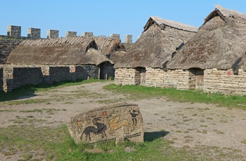 Eketorp jernalderborg på Öland, Sverige