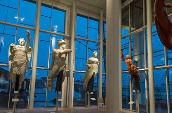 Gallionsfigurer på Marinemuseet i Karlskrone, Sverige - Foto: MARINMUSEUM KARLSKORNA