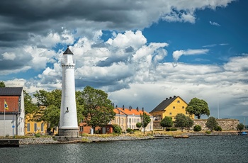 Stumholmen fyrtårn, Karlskrona i Sverige