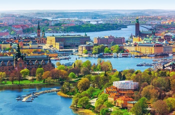 Udsigt til Stockholm, Sverige
