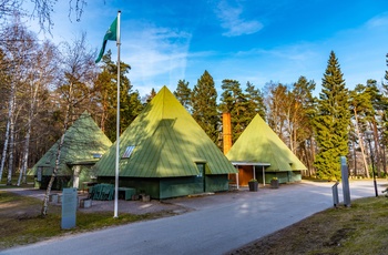 Skogskyrkogården besøgscenter, Stockholm i Sverige