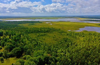 Store Mosse Nationalpark om sommeren, Sydsverige