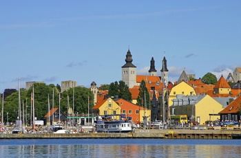 Havneområdet og Visby på Gotland, Sverige