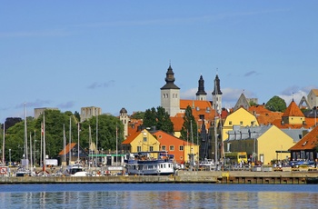 Havneområdet og Visby på Gotland, Sverige