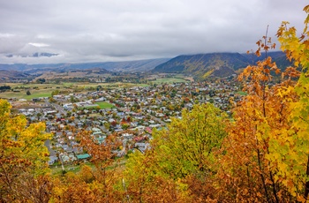 Byen Arrowtown på Sydøen