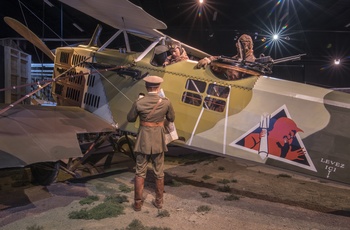 Foto: The Omaka Aviation Heritage Centre - WW1 Knights of the Sky, Breguet 14 - Blenheim på Sydøen i New Zealand