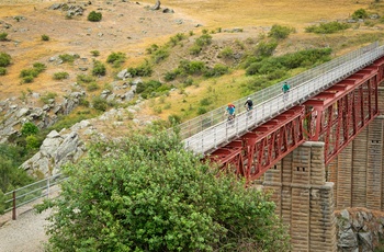 Otago Central Rail Trail på Sydøen - New Zealand