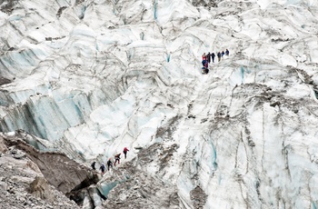 Gletsjervandring på Fox Glacier - Sydøen i New Zealand