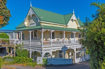 Smukt gammelt hus i Invercargill - Sydøen i New Zealand