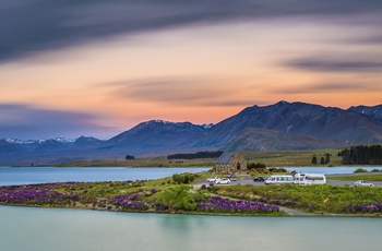 Church of good Shepherd ved Lake Tekapo, Sydøen