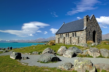 Church of good Shepherd ved Lake Tekapo, Sydøen