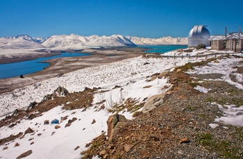  Mount John observatory ved Lake Tekapo - Sydøen