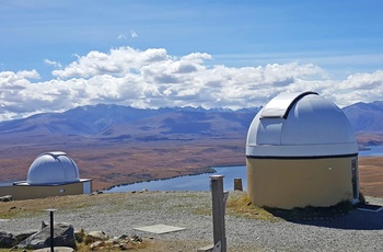  Mount John observatory ved Lake Tekapo - Sydøen