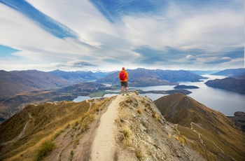 Roys Peak Track og Lake Wanaka på Sydøen - New Zealand