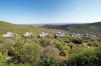 Hytter i Addo Elephant National Park i Sydafrika