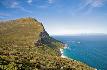 Klippekysten og udsigt mod Kap det gode håb, Sydafrika