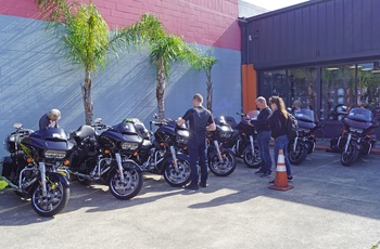 MC Sydstaterne - afhentning af motorcylker i New Orleans