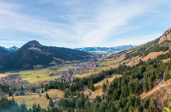 Oberjoch Pass og Bad Hindelang Valley i Sydtyskland