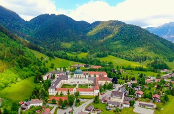 Ettal kloster i Bayern, Sydtyskland