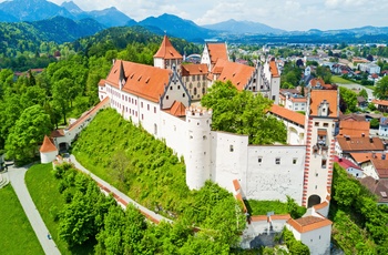 Hohe Schloss i Füssen, Sydtyskland