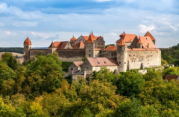 Schloss Harburg i Sydtyskland