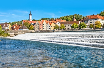 Landsberg am Lech i Sydtyskland