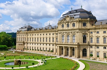 Barokslottet Würzburger Residenz i Sydtyskland
