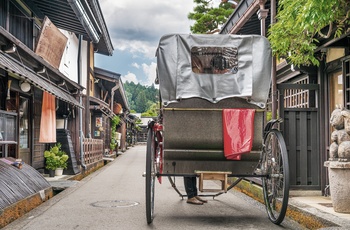 Bydelen Sanmachi Suji i Takayama - Japan