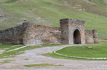 Tash Rabat Karavanserai ved Naryn - Kirgisistan