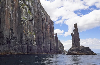 Klipper ved Bruny Island, Tasmanien
