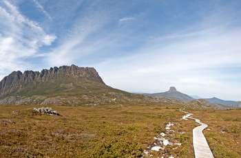 Cradle Mountain i St Clair National Park, vandring - Tasmanien